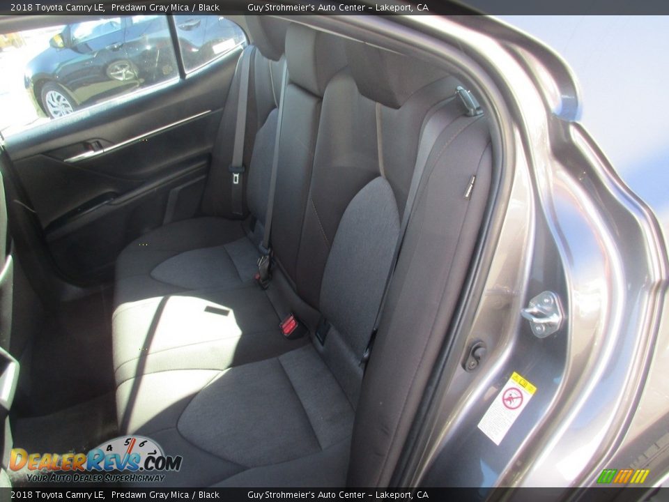 2018 Toyota Camry LE Predawn Gray Mica / Black Photo #9
