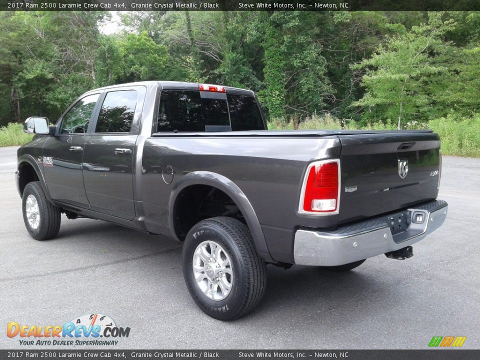2017 Ram 2500 Laramie Crew Cab 4x4 Granite Crystal Metallic / Black Photo #8