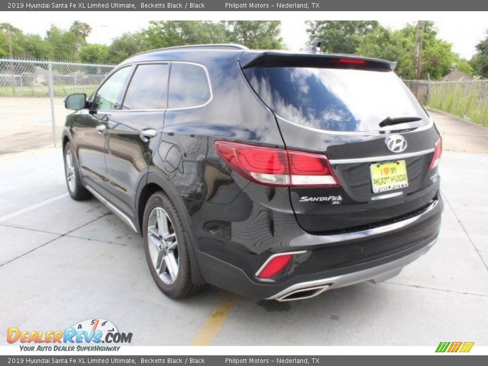 2019 Hyundai Santa Fe XL Limited Ultimate Becketts Black / Black Photo #6