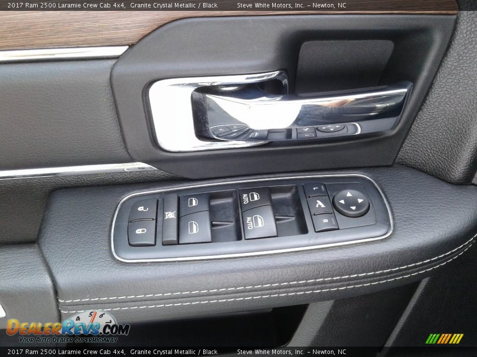 2017 Ram 2500 Laramie Crew Cab 4x4 Granite Crystal Metallic / Black Photo #9
