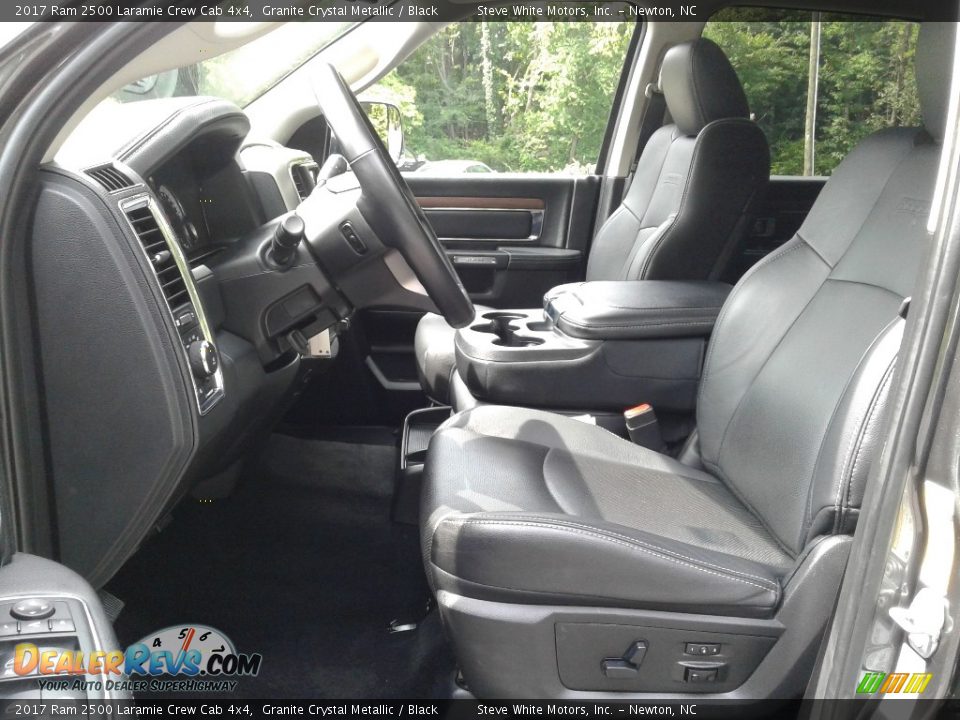 2017 Ram 2500 Laramie Crew Cab 4x4 Granite Crystal Metallic / Black Photo #10