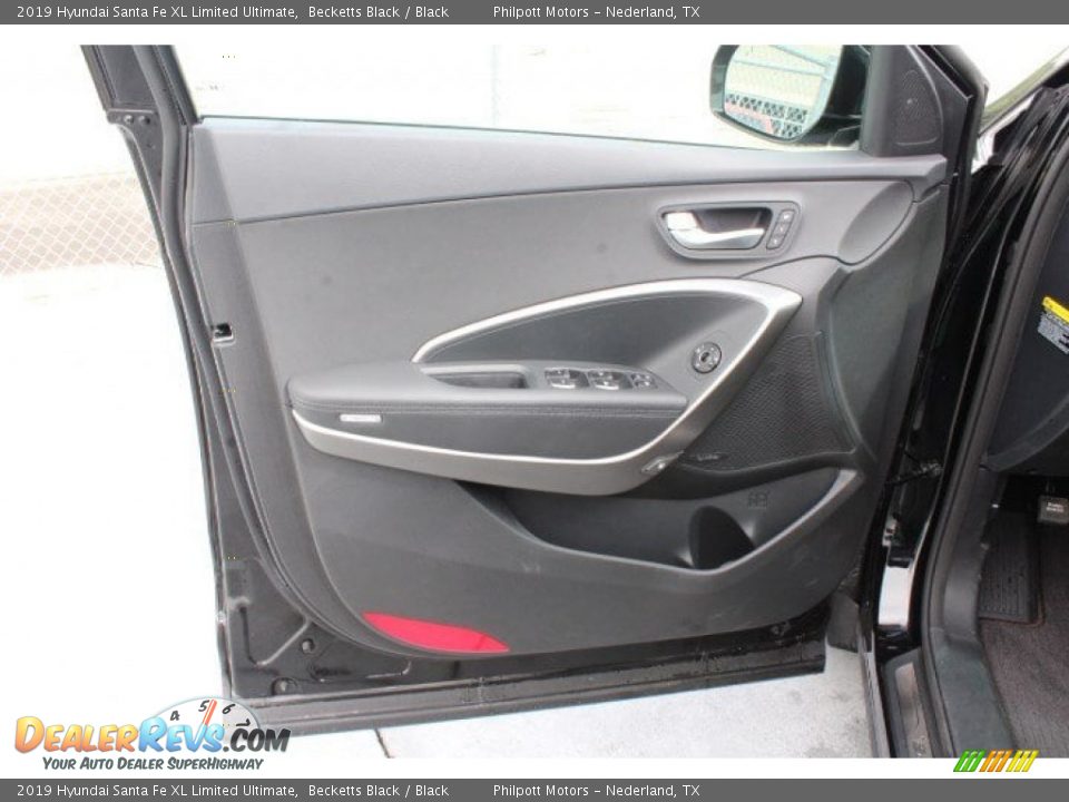 2019 Hyundai Santa Fe XL Limited Ultimate Becketts Black / Black Photo #9