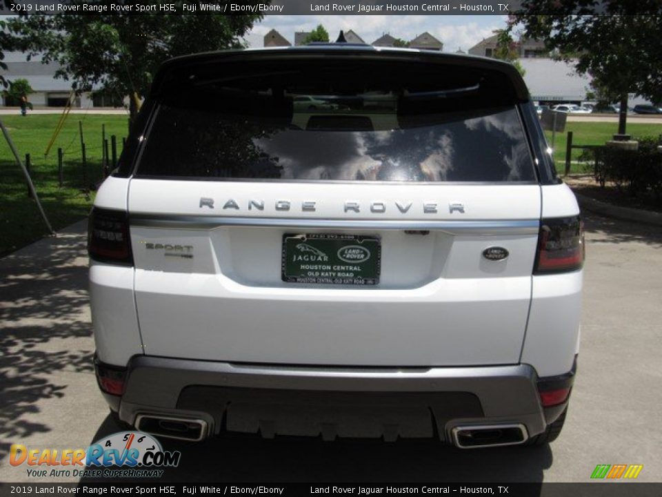2019 Land Rover Range Rover Sport HSE Fuji White / Ebony/Ebony Photo #8