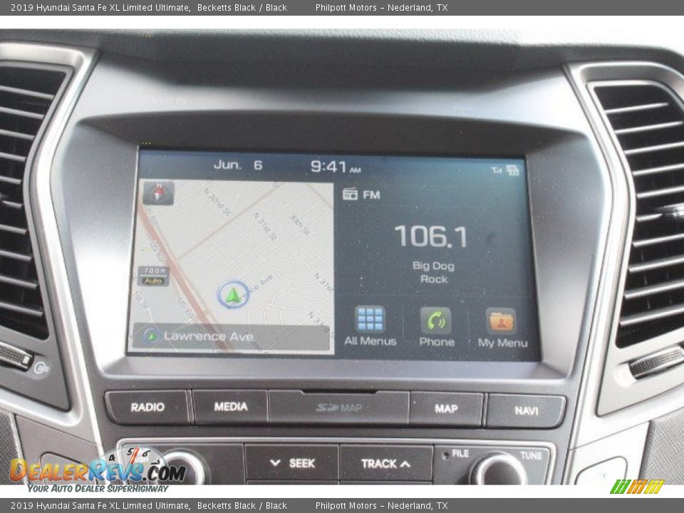 2019 Hyundai Santa Fe XL Limited Ultimate Becketts Black / Black Photo #11