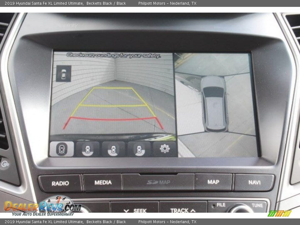 2019 Hyundai Santa Fe XL Limited Ultimate Becketts Black / Black Photo #13