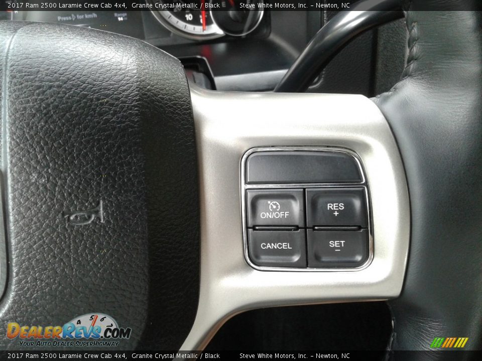 2017 Ram 2500 Laramie Crew Cab 4x4 Granite Crystal Metallic / Black Photo #18