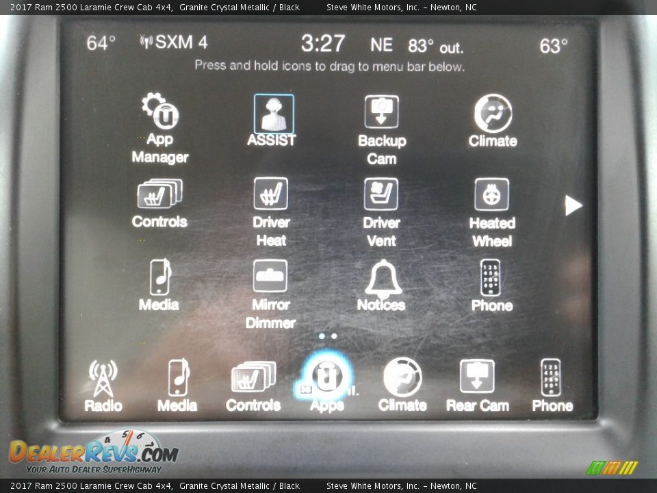 2017 Ram 2500 Laramie Crew Cab 4x4 Granite Crystal Metallic / Black Photo #26