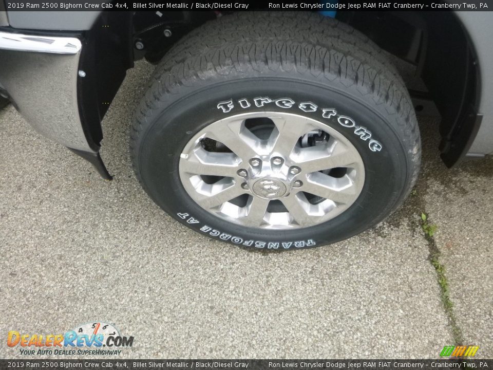 2019 Ram 2500 Bighorn Crew Cab 4x4 Billet Silver Metallic / Black/Diesel Gray Photo #2