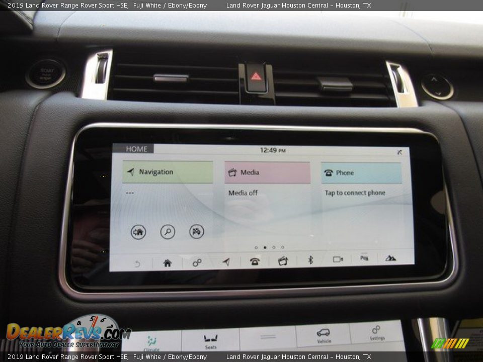 2019 Land Rover Range Rover Sport HSE Fuji White / Ebony/Ebony Photo #31