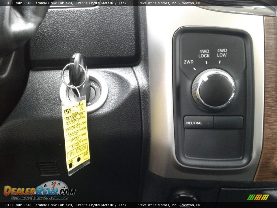 2017 Ram 2500 Laramie Crew Cab 4x4 Granite Crystal Metallic / Black Photo #27