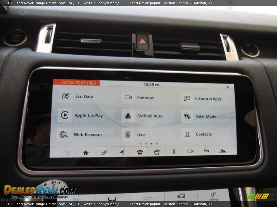 2019 Land Rover Range Rover Sport HSE Fuji White / Ebony/Ebony Photo #32