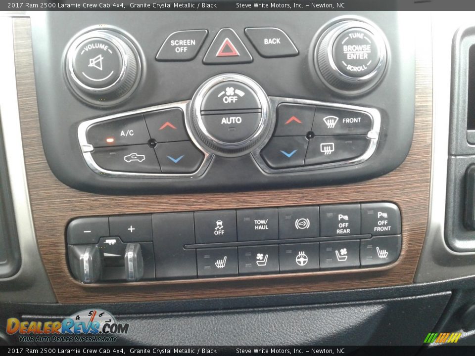 2017 Ram 2500 Laramie Crew Cab 4x4 Granite Crystal Metallic / Black Photo #28