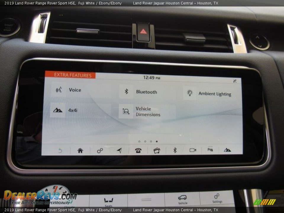 2019 Land Rover Range Rover Sport HSE Fuji White / Ebony/Ebony Photo #33