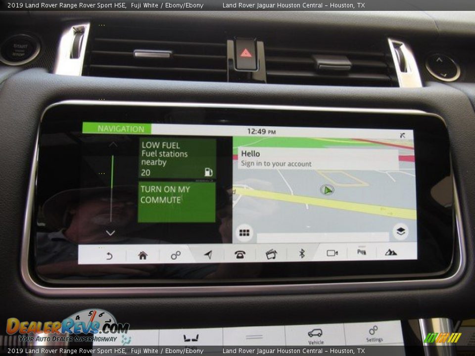 2019 Land Rover Range Rover Sport HSE Fuji White / Ebony/Ebony Photo #34