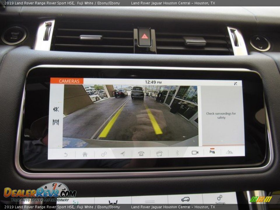2019 Land Rover Range Rover Sport HSE Fuji White / Ebony/Ebony Photo #35
