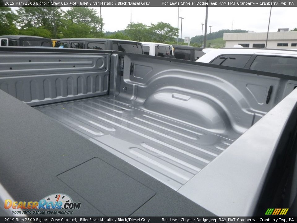 2019 Ram 2500 Bighorn Crew Cab 4x4 Billet Silver Metallic / Black/Diesel Gray Photo #6