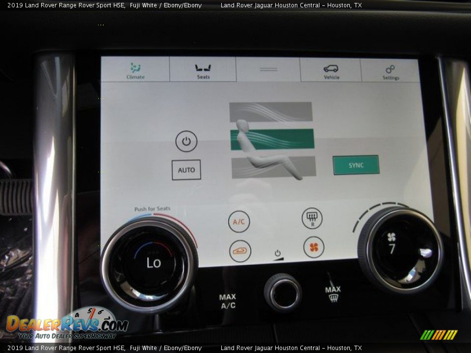 2019 Land Rover Range Rover Sport HSE Fuji White / Ebony/Ebony Photo #36