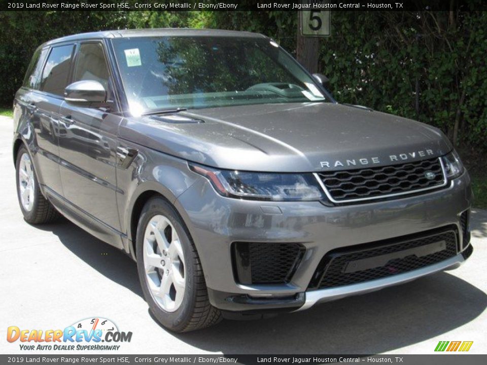 2019 Land Rover Range Rover Sport HSE Corris Grey Metallic / Ebony/Ebony Photo #2