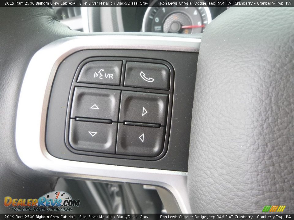 2019 Ram 2500 Bighorn Crew Cab 4x4 Steering Wheel Photo #16