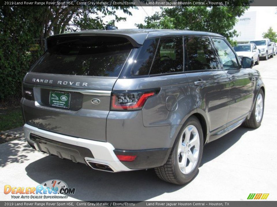 2019 Land Rover Range Rover Sport HSE Corris Grey Metallic / Ebony/Ebony Photo #7