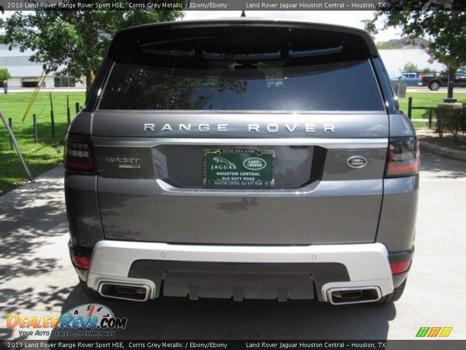 2019 Land Rover Range Rover Sport HSE Corris Grey Metallic / Ebony/Ebony Photo #8