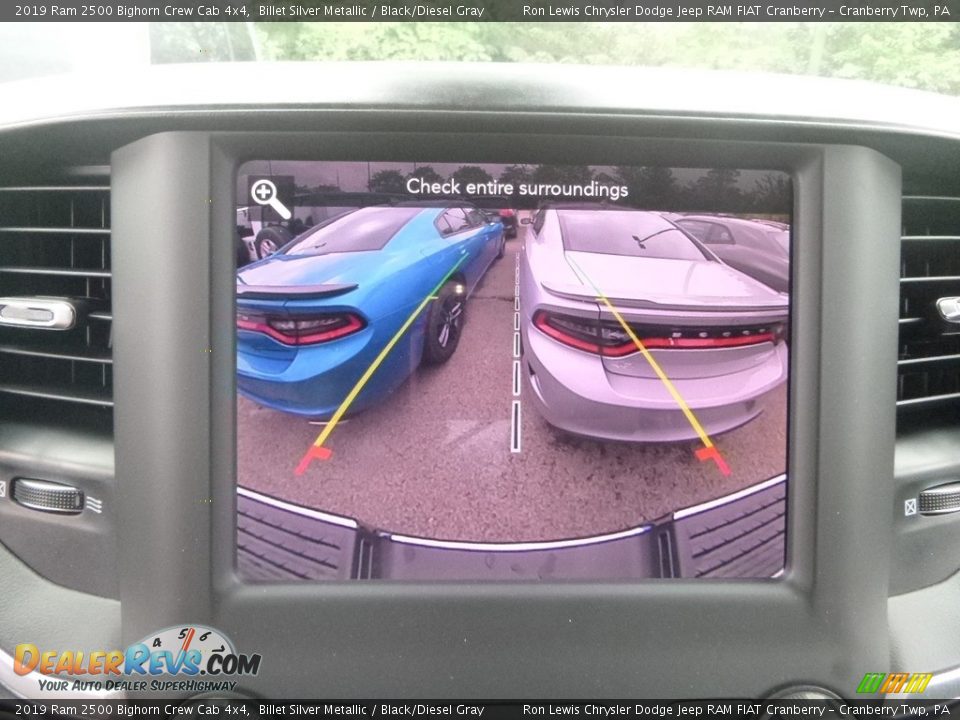 2019 Ram 2500 Bighorn Crew Cab 4x4 Billet Silver Metallic / Black/Diesel Gray Photo #18