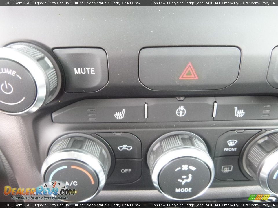 Controls of 2019 Ram 2500 Bighorn Crew Cab 4x4 Photo #19