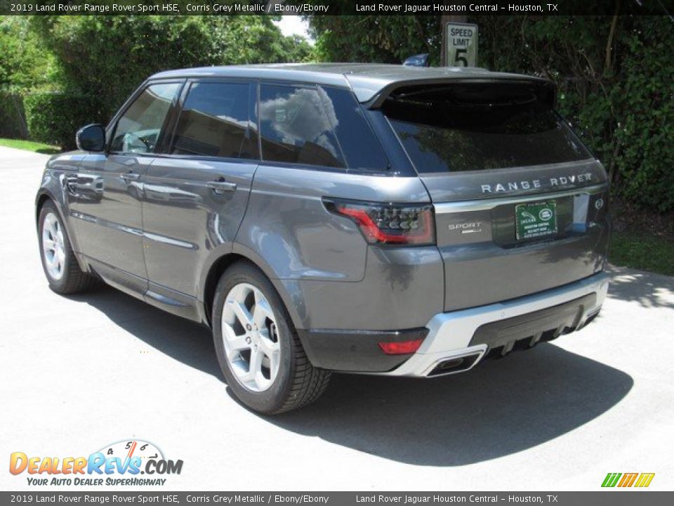 2019 Land Rover Range Rover Sport HSE Corris Grey Metallic / Ebony/Ebony Photo #12