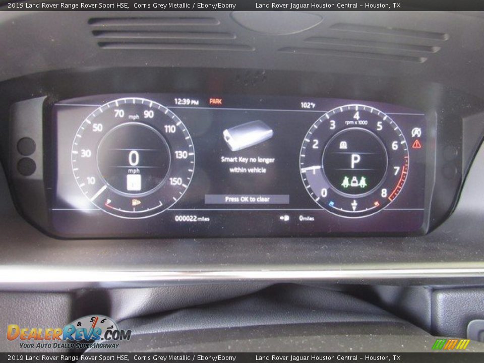 2019 Land Rover Range Rover Sport HSE Corris Grey Metallic / Ebony/Ebony Photo #30