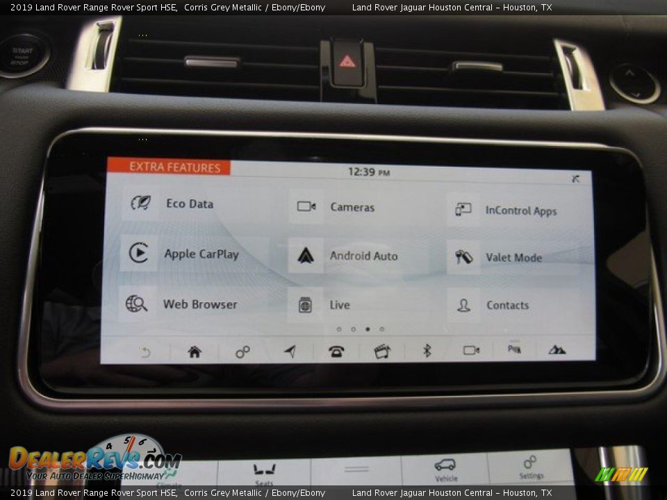 2019 Land Rover Range Rover Sport HSE Corris Grey Metallic / Ebony/Ebony Photo #32
