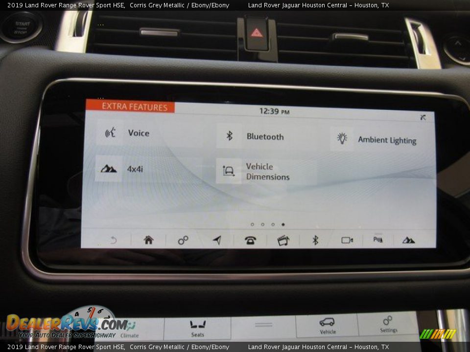 2019 Land Rover Range Rover Sport HSE Corris Grey Metallic / Ebony/Ebony Photo #33