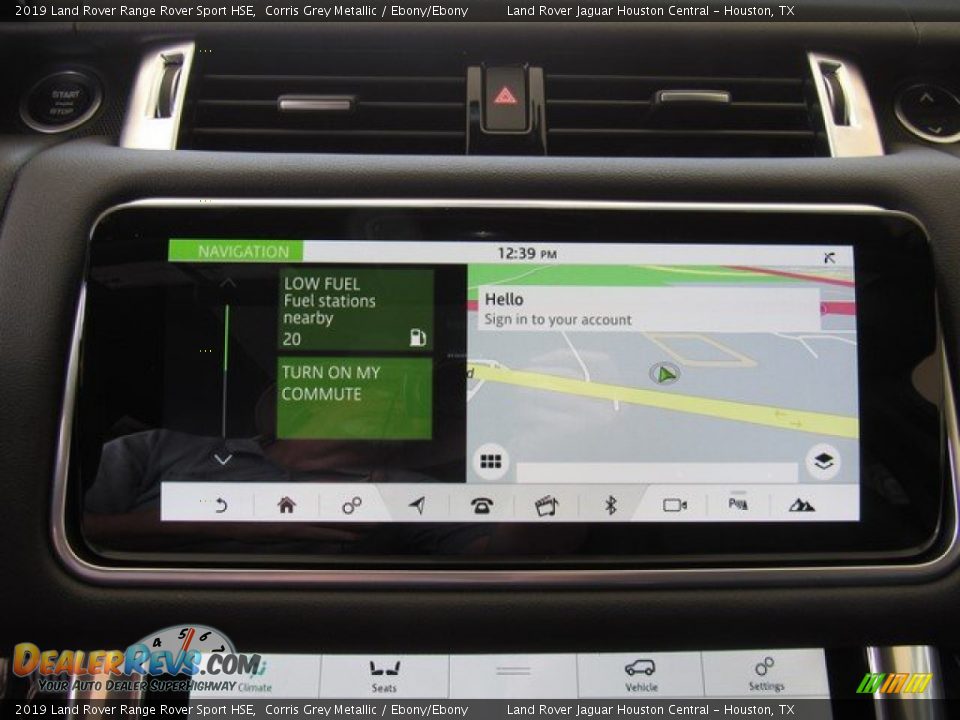2019 Land Rover Range Rover Sport HSE Corris Grey Metallic / Ebony/Ebony Photo #34