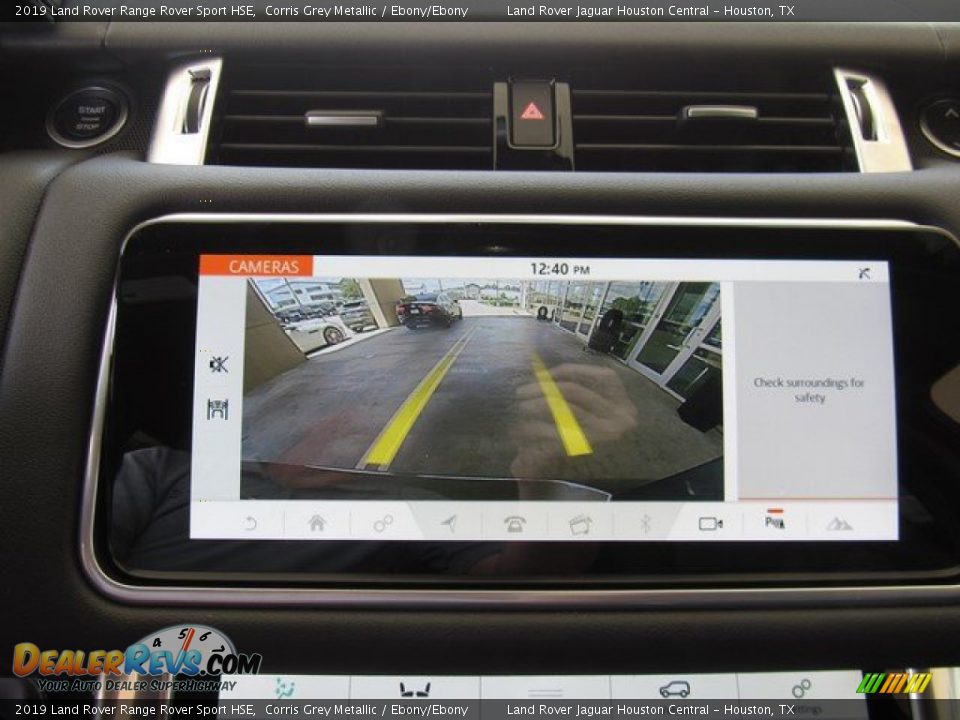2019 Land Rover Range Rover Sport HSE Corris Grey Metallic / Ebony/Ebony Photo #35