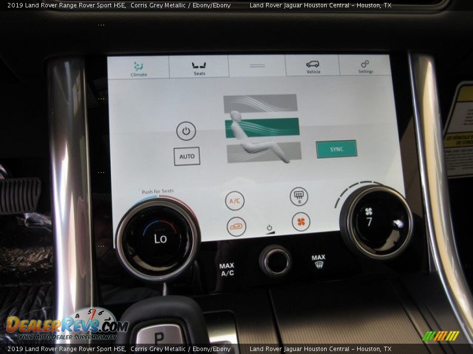2019 Land Rover Range Rover Sport HSE Corris Grey Metallic / Ebony/Ebony Photo #36