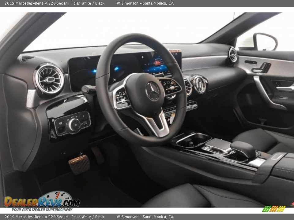 2019 Mercedes-Benz A 220 Sedan Polar White / Black Photo #4