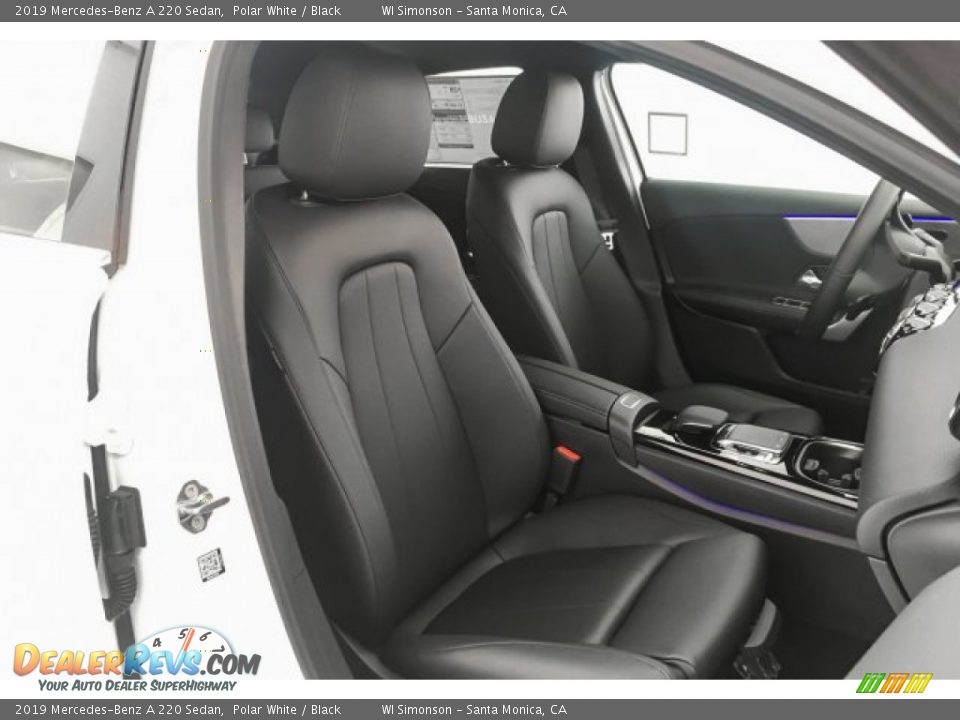 2019 Mercedes-Benz A 220 Sedan Polar White / Black Photo #5