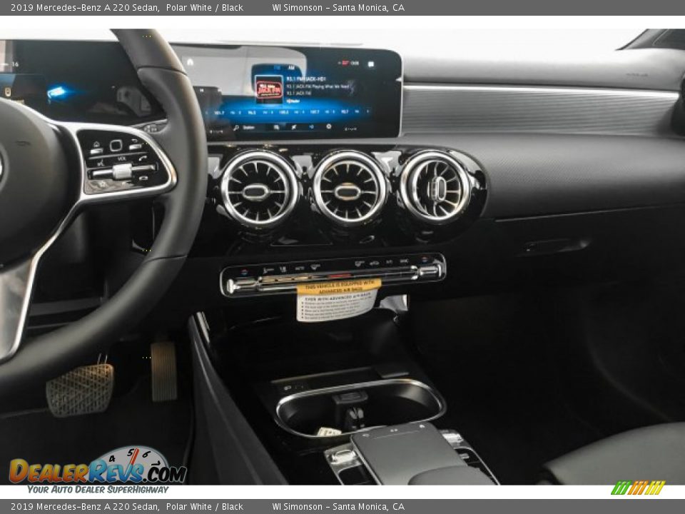 2019 Mercedes-Benz A 220 Sedan Polar White / Black Photo #6