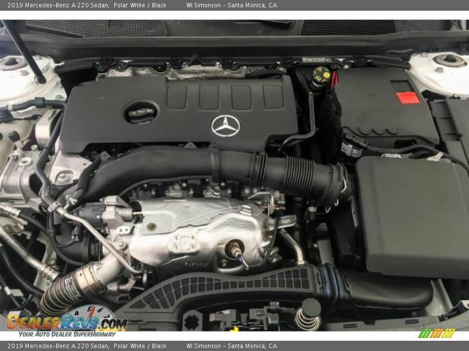 2019 Mercedes-Benz A 220 Sedan Polar White / Black Photo #8