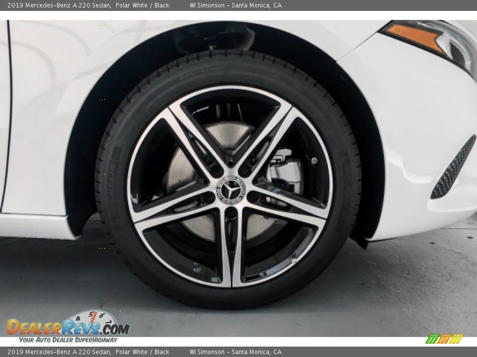 2019 Mercedes-Benz A 220 Sedan Polar White / Black Photo #9