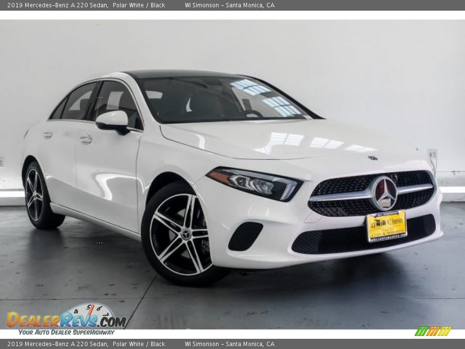 2019 Mercedes-Benz A 220 Sedan Polar White / Black Photo #10