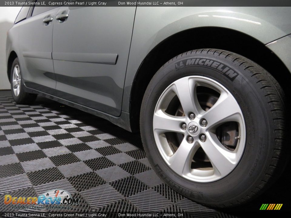 2013 Toyota Sienna LE Cypress Green Pearl / Light Gray Photo #3