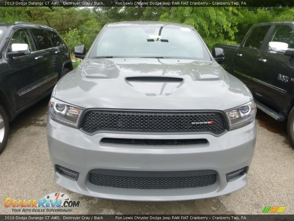 2019 Dodge Durango GT AWD Destroyer Gray / Black Photo #8