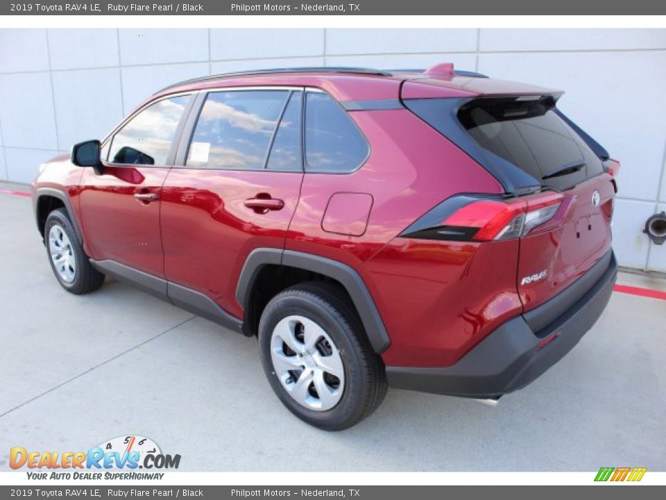 2019 Toyota RAV4 LE Ruby Flare Pearl / Black Photo #6