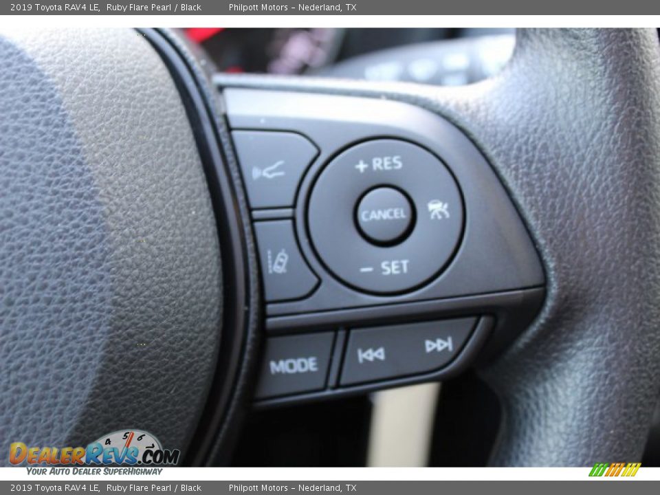 2019 Toyota RAV4 LE Ruby Flare Pearl / Black Photo #12