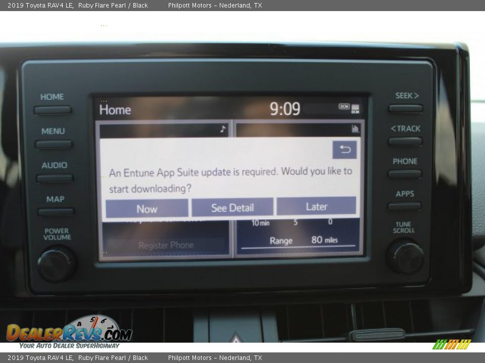 2019 Toyota RAV4 LE Ruby Flare Pearl / Black Photo #14