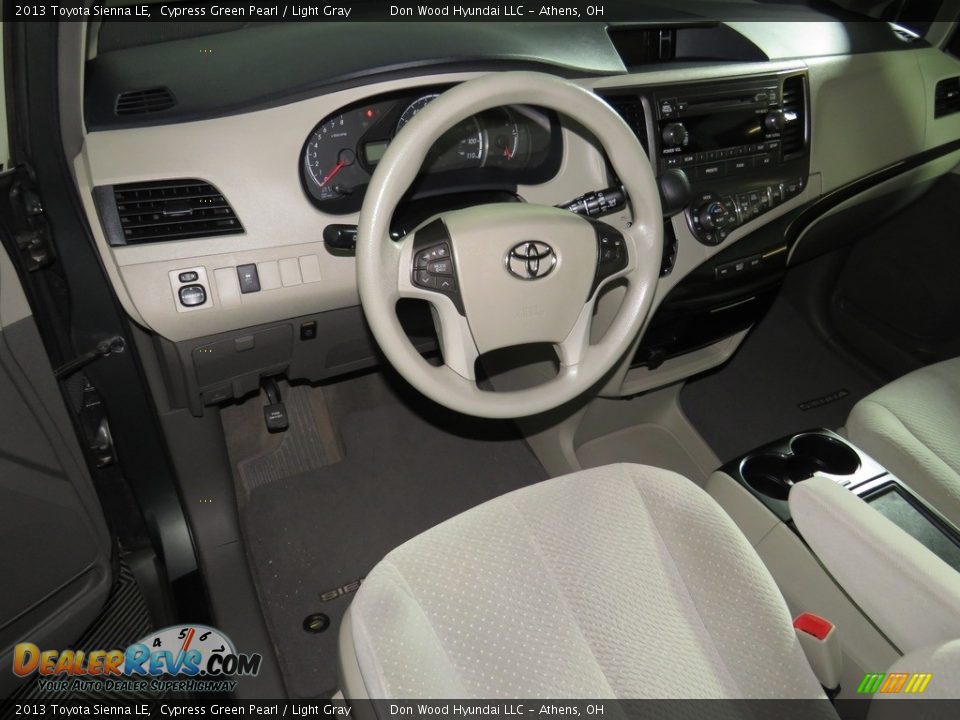 2013 Toyota Sienna LE Cypress Green Pearl / Light Gray Photo #24