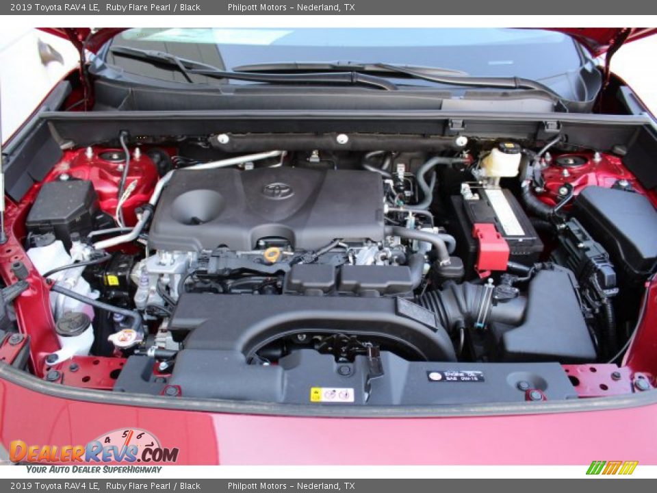 2019 Toyota RAV4 LE Ruby Flare Pearl / Black Photo #22