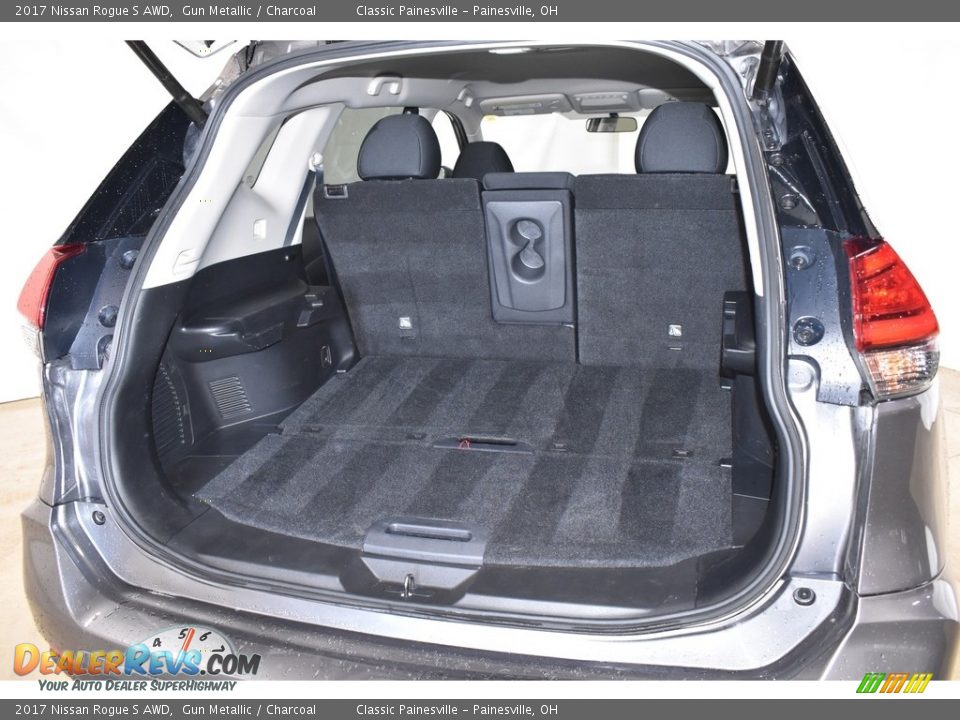 2017 Nissan Rogue S AWD Gun Metallic / Charcoal Photo #9