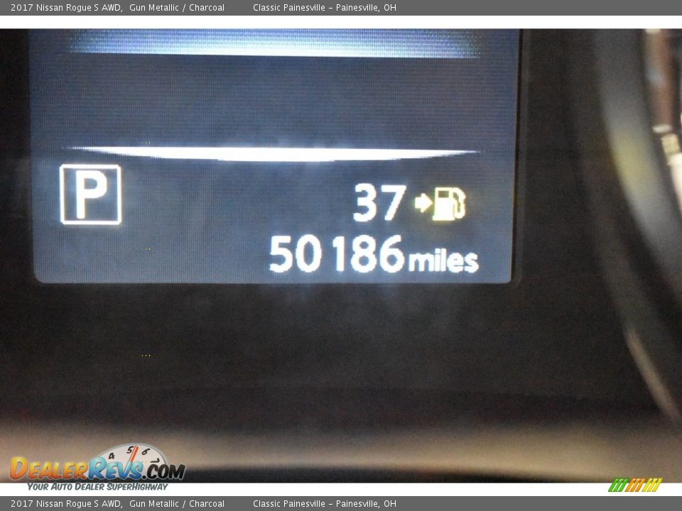 2017 Nissan Rogue S AWD Gun Metallic / Charcoal Photo #15