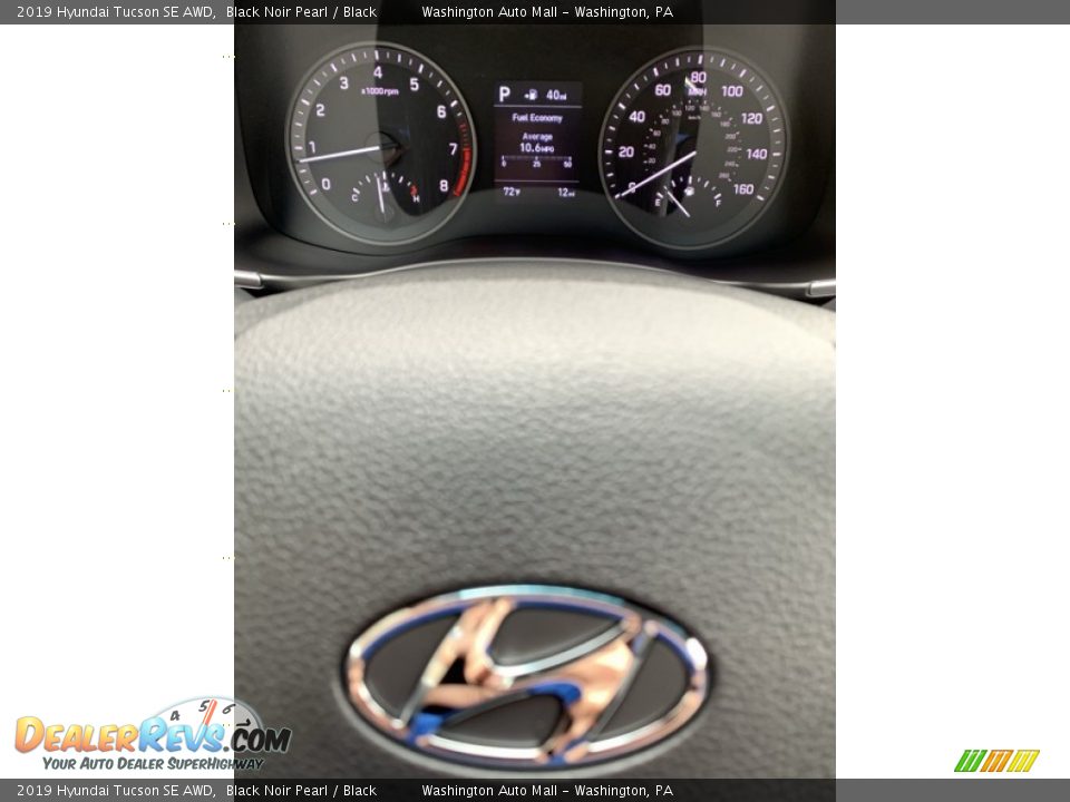 2019 Hyundai Tucson SE AWD Black Noir Pearl / Black Photo #31